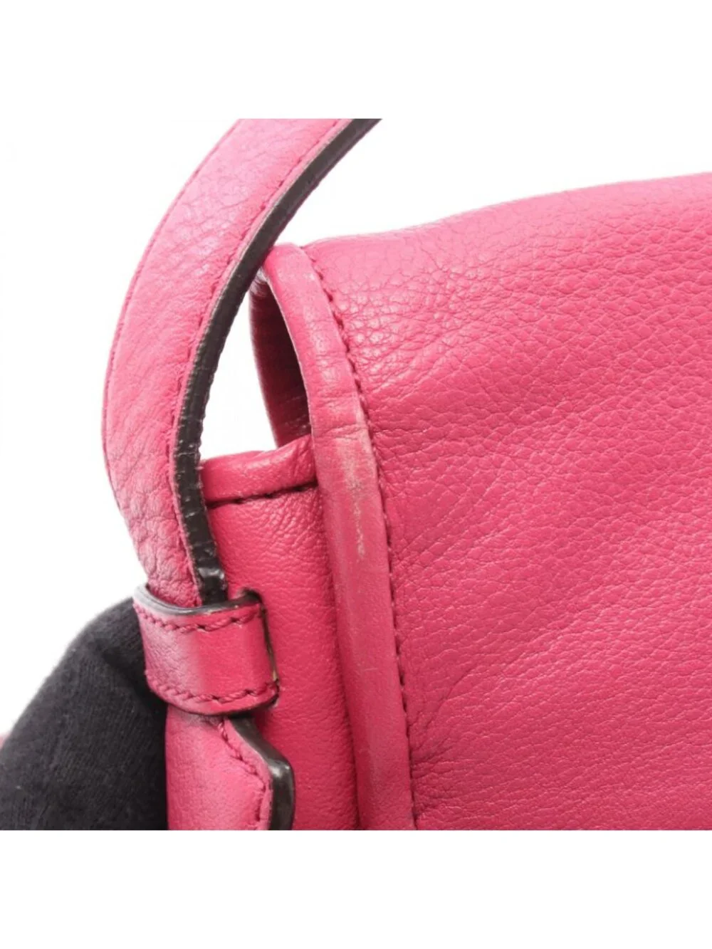 Loewe Shoulder Bag Heritage Satchel Pink Leather